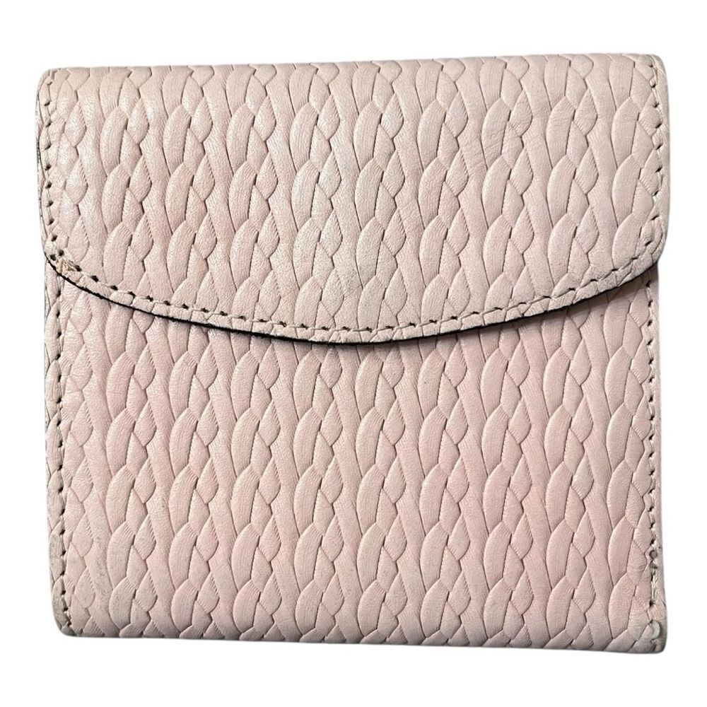 Pink Leather Women's Wallet - Picture 2 of 10